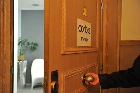 Paris 26 mai 2010, bureau de Corbis Sygma